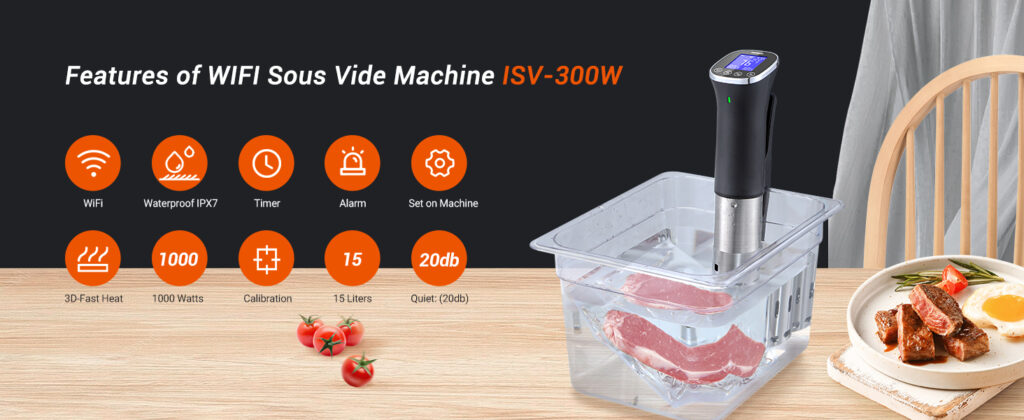 300W Waterproof Sous Vide Cooker