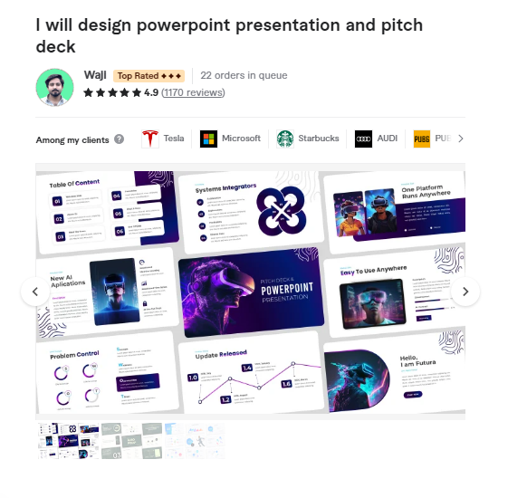 Syed_waji PowerPoint Presentation and Pitch Deck Design