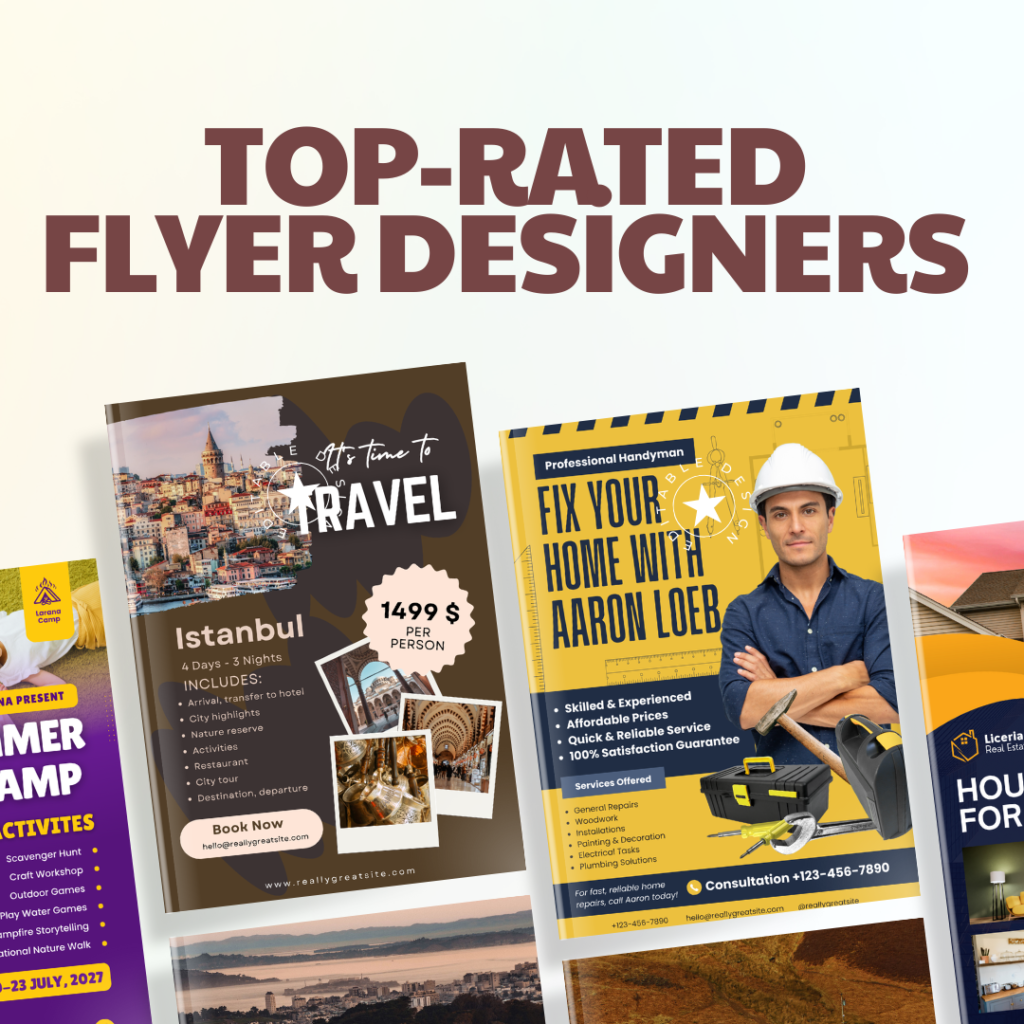 Comprehensive Review of Fiverr Top-Rated Flyer Design Services